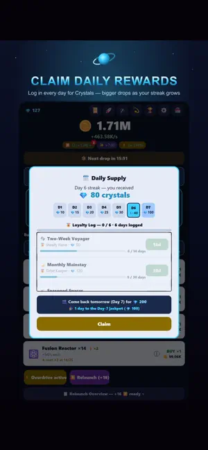Idle Space Station Tycoon Game screenshot 3