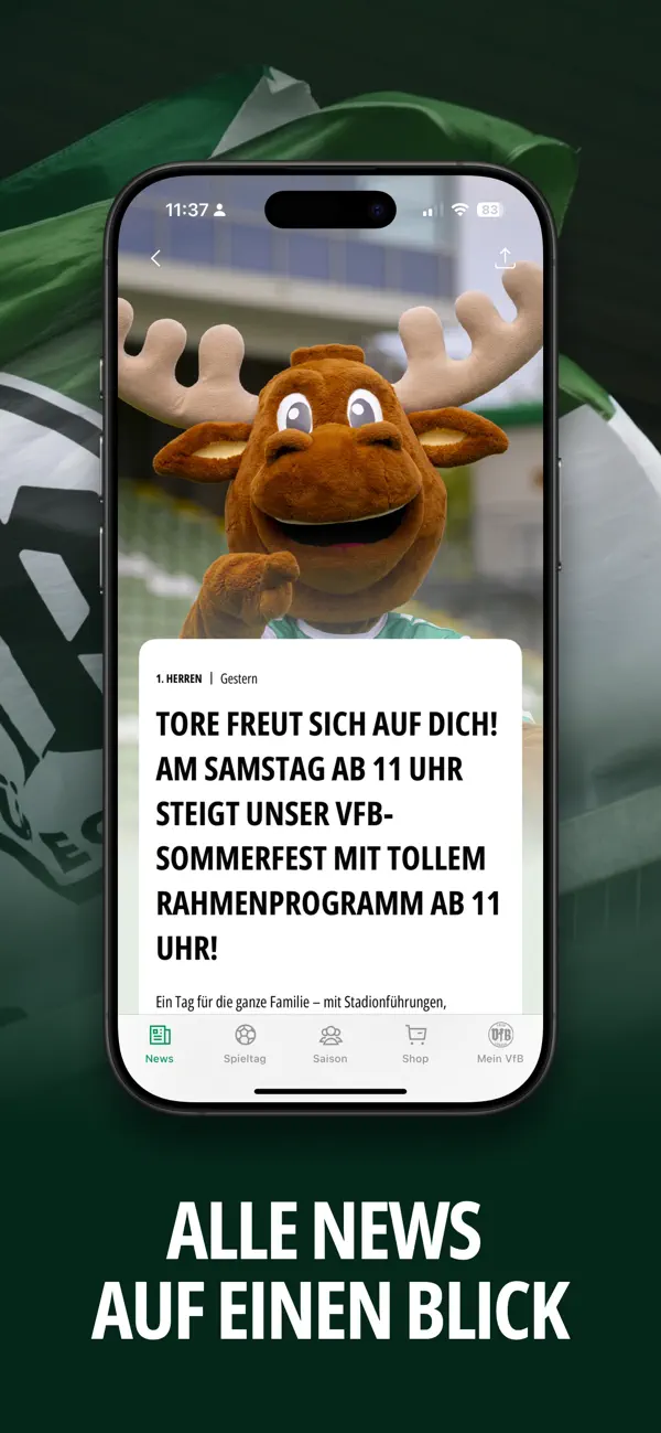 Screenshot #2 pour VfB Lübeck - offizielle App