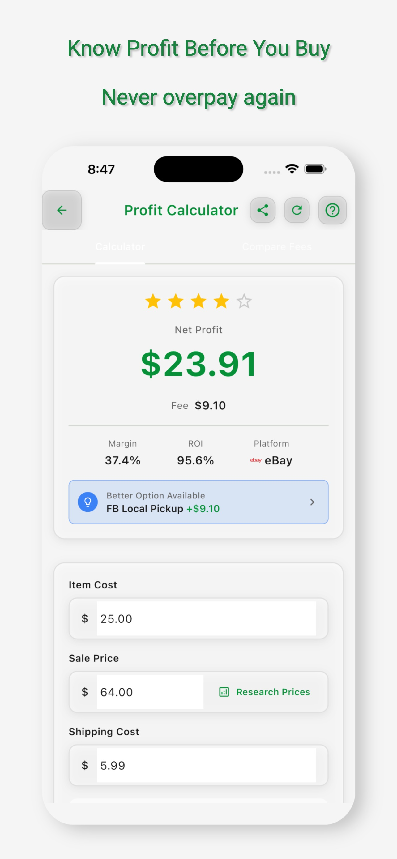 Flippd: Reseller Inventory