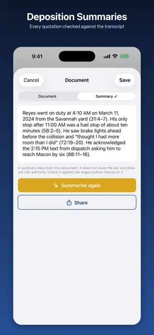 TrialMate: Attorney Case Prep screenshot 4