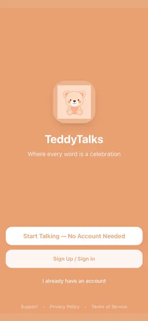 TeddyTalks screenshot 1