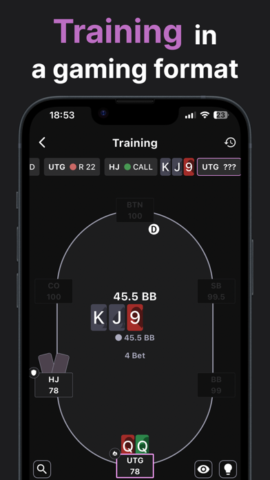 NTPoker – GTO Poker Trainer Screenshot