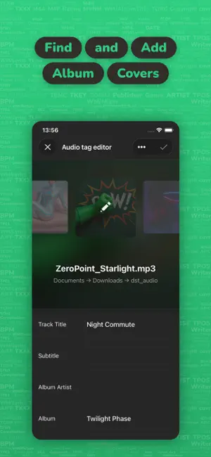 Evertag: Music Tag Editor iPhone screenshot 2