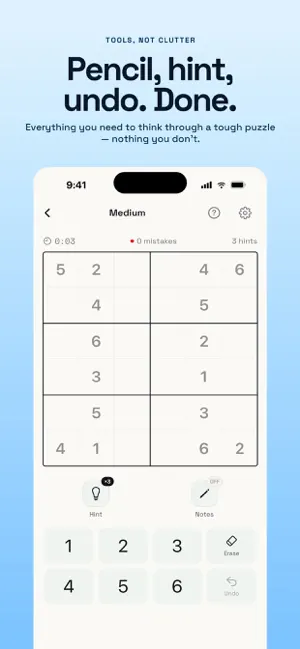 Mini Sudoku: Daily Puzzle screenshot 2