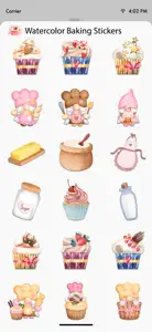 Water Color Baking Stickers screenshot #2 for iPhone