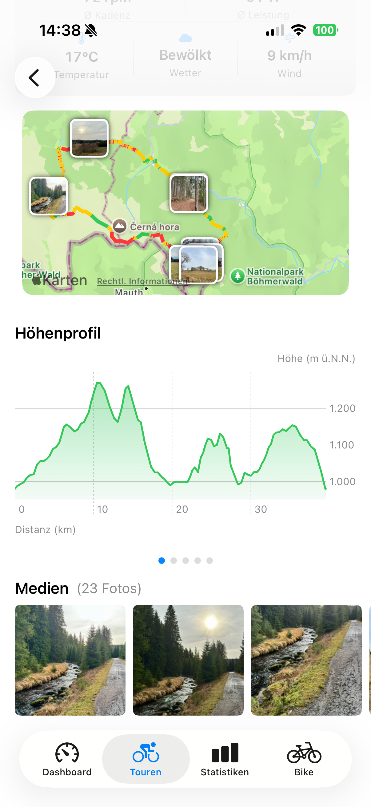 EBikeData screenshot 4