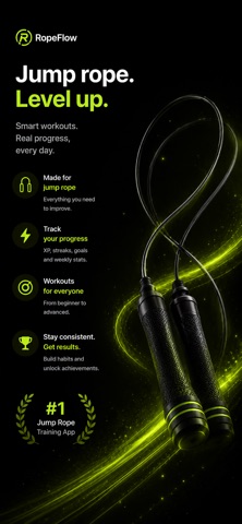 Jump Rope Flow: Skip Counter Screenshot 1 of 6