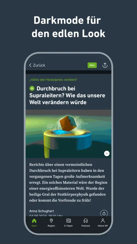 NP - Nachrichten und Podcast screenshot 9 of 10