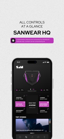 Soundscape | Built for SANWEAR iPhone screenshot