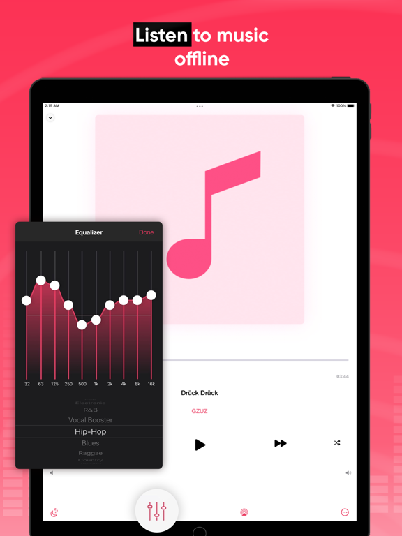 Screenshot #5 pour Cloud Music Player mp3 Offline