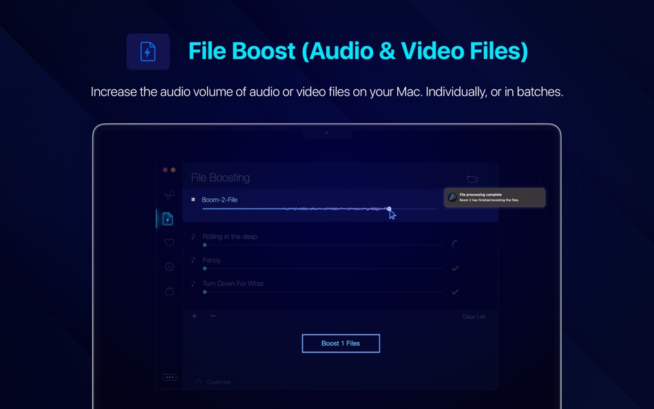 #10. Boom2:Volume Boost & Equalizer (macOS) Podle: Global Delight Technologies Pvt. Ltd