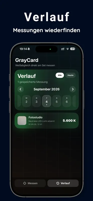 GrayCard- Weißabgleich am Set screenshot 4 of 4