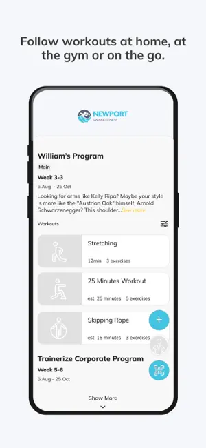 NewportSwimFit screenshot 3