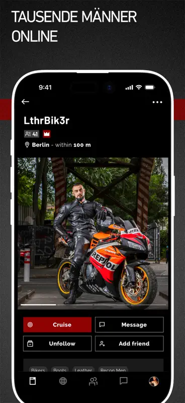 Recon – Gay-Fetisch-App screenshot 3 of 7
