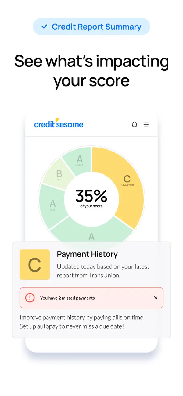 #3. Credit Sesame: Grow Your Score (iOS) By: Credit Sesame, Inc.