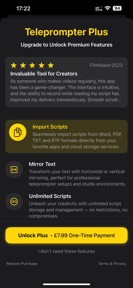 Teleprompter — Video & Mirror screenshot