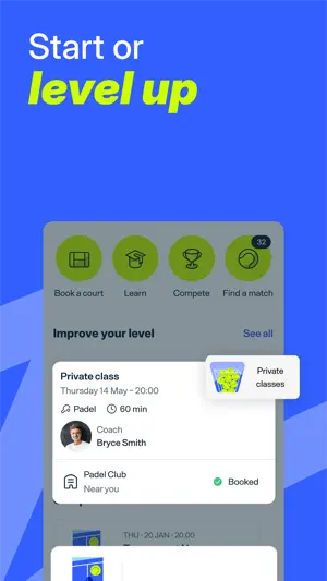Playtomic - Padel & pickleball screenshot 2