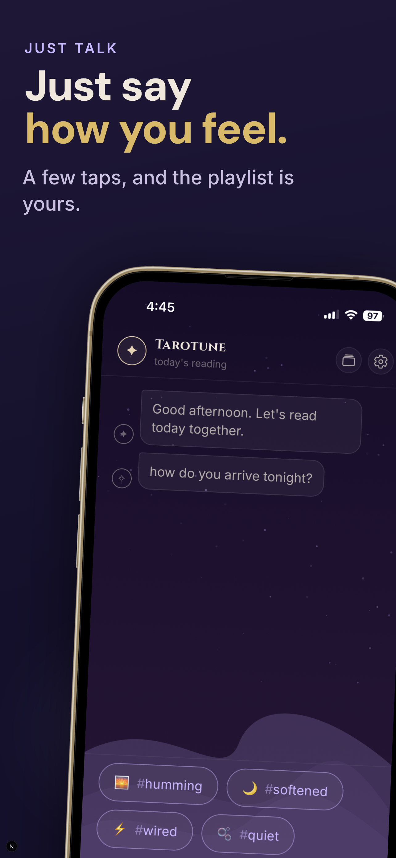 Tarotune screenshot 4
