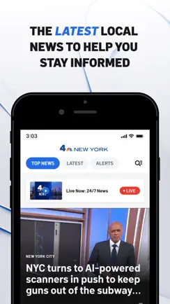 NBC 4 New York: News & Weather iPhone image 3