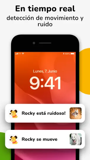 Captura de pantalla de Barkio: Monitor De Perro en iPhone 5
