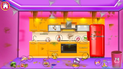 CleanUp City Clean House Game Screenshot