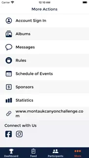 montauk canyon challenge iphone screenshot 2