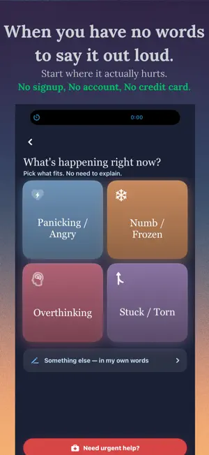 Vayla, mental wellness support screenshot 2