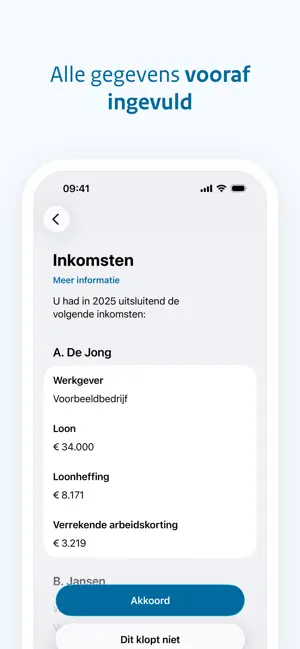 Aangifte Inkomstenbelasting screenshot 3