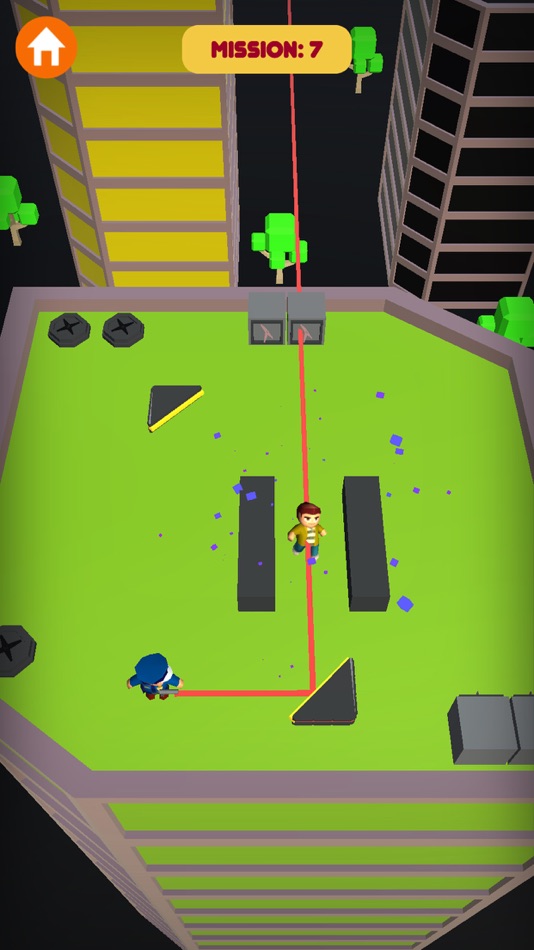 #4. Mr Bullet - Shooting Game 3D (iOS) 由: Areesha Tariq