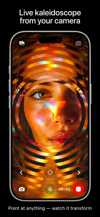 Kaleidoscope Prism Camera Screenshot 1 of 6