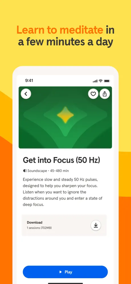 Headspace: Sleep & Meditation screenshot 5 of 6