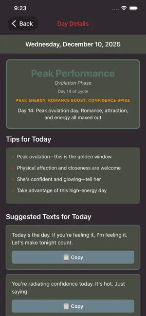 Red Alert - Cycle Tracker screenshot 4
