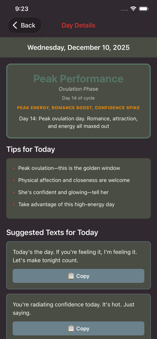 Red Alert - Cycle Tracker Screenshot 4 of 6
