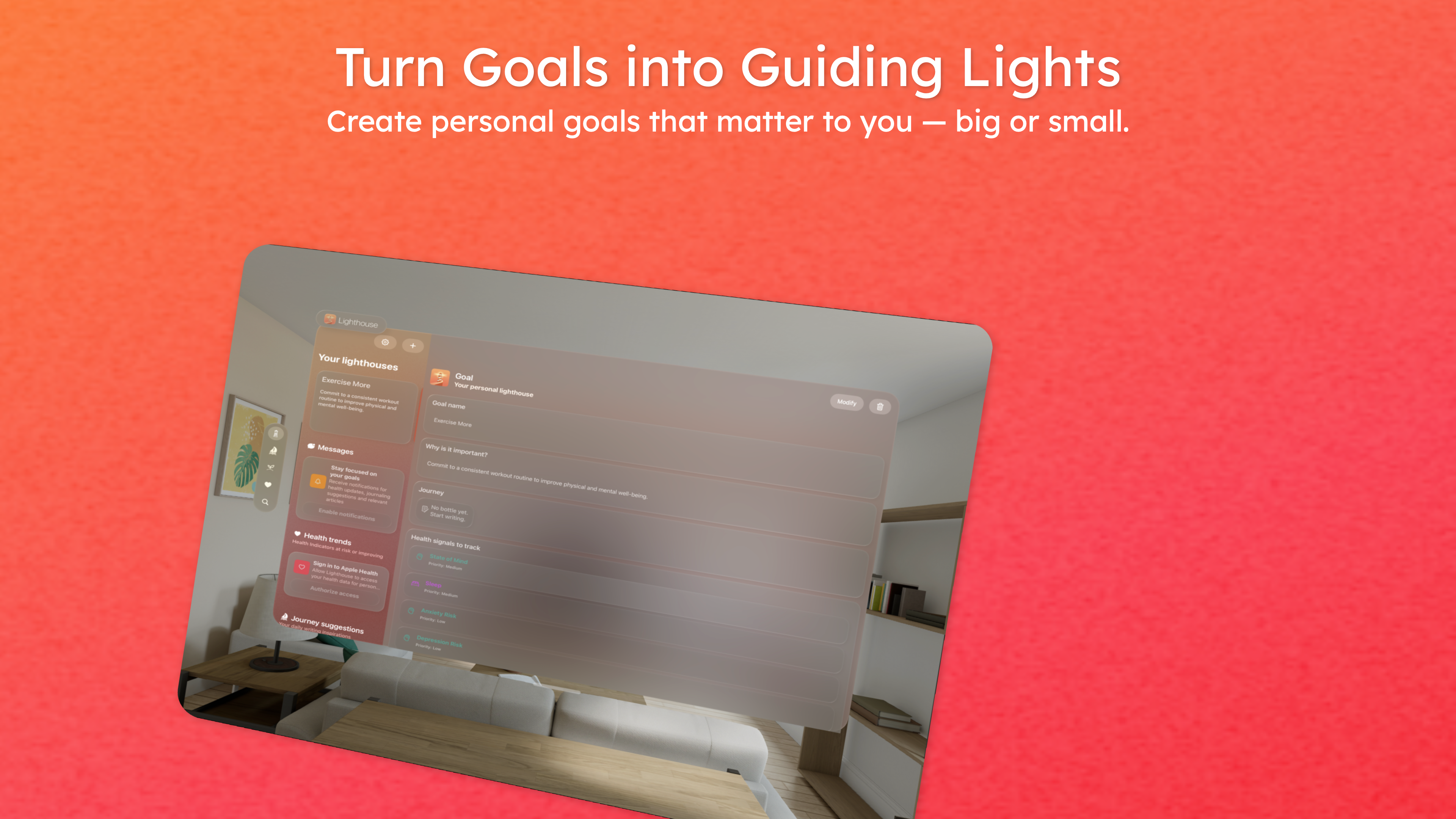 Lighthouse: AI Goal Compass screenshot 22