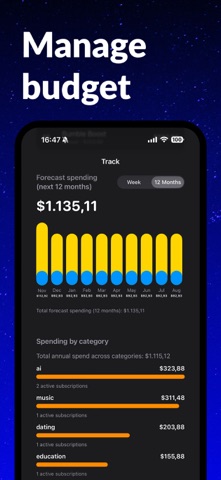 Subscription Manager - Costr Screenshot 5 of 5