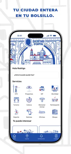 App Ciudad Qro iPhone screenshot 1