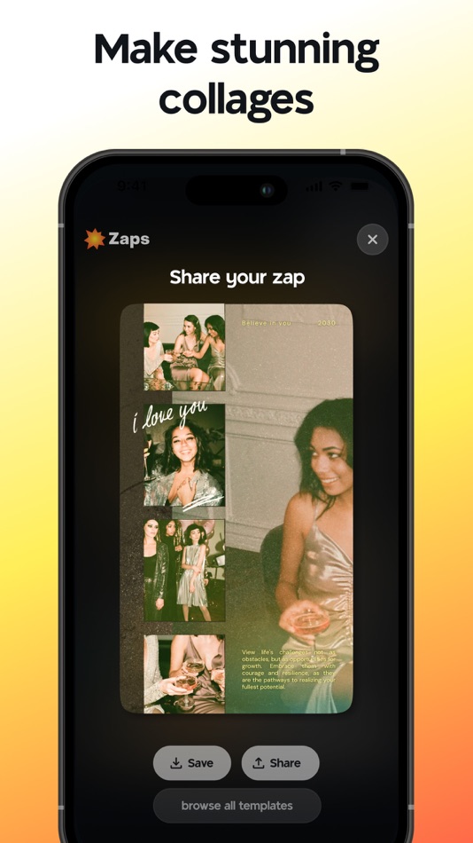#1. Zaps : Collages, AI Photo Zap (iOS) 由: Turnip Media
