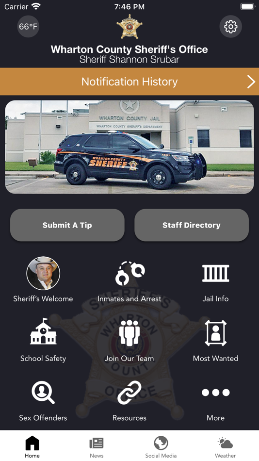 #1. Wharton County Sheriff TX (iOS) 由: Wharton County Sheriffs Office