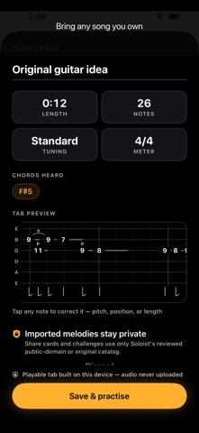 Soloist: Guitar Tabs & Lessons Screenshot 1 of 6