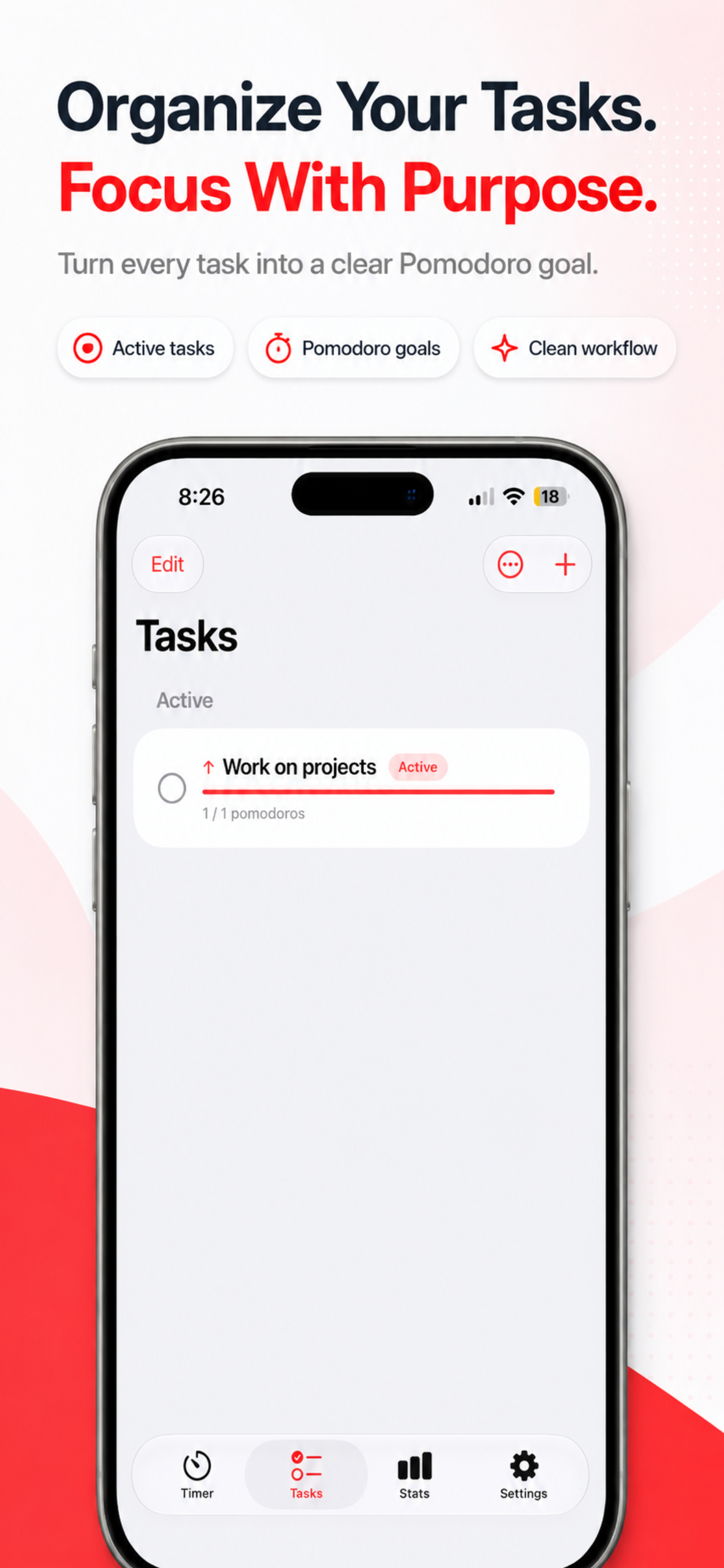 MyStep Pomodoro & Tareas screenshot 3