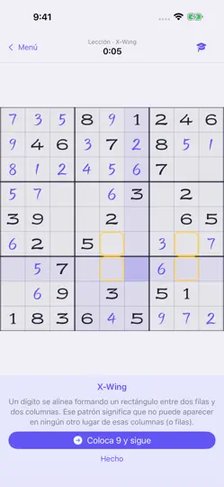 Captura de pantalla de SamuraiKu – Samurai Sudoku en iPhone 5