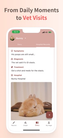 Rabbit Care -Pet Log & Tracker Screenshot 3 of 8