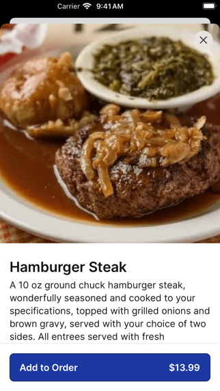 Time To Eat Cafe iPhone screenshot 4 - Food & Drink app