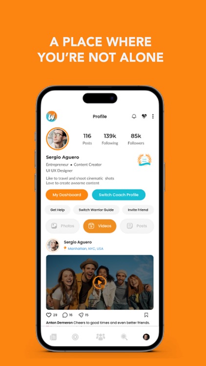 URAWARRIOR:Mental Wellness App screenshot-4