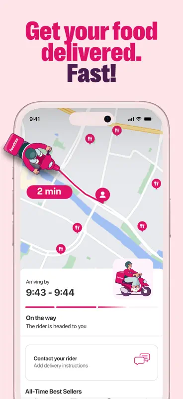 foodora: Food & Groceries screenshot 3 of 8
