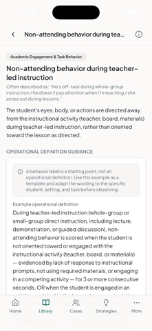 BehaveWise screenshot 2