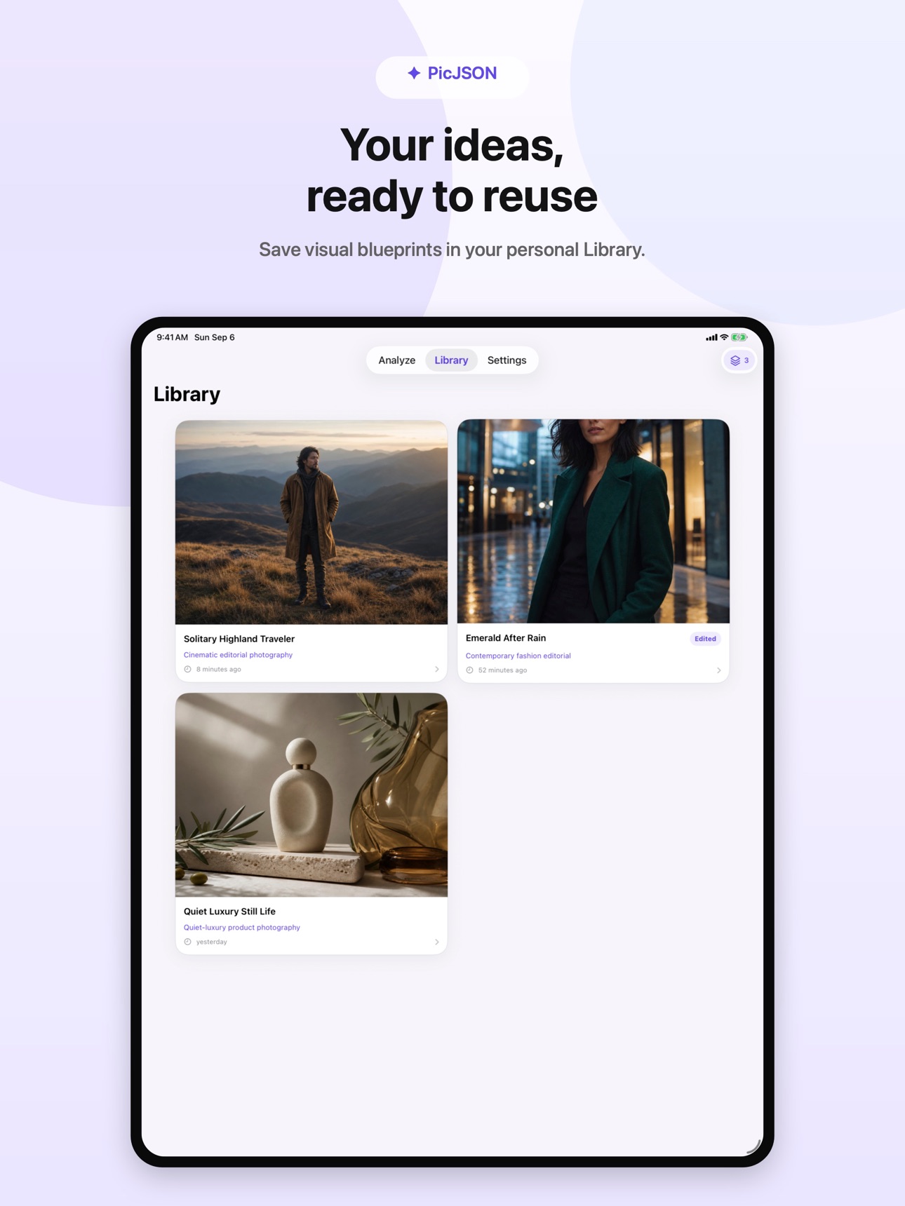 Screenshot 9 of PicJSON: Image to Prompt
