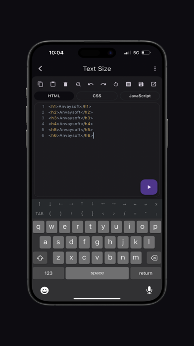 HTML Creator(Pro) screenshot 2
