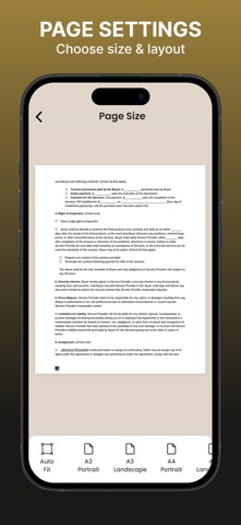 Quick Scan - PDF & Doc Scanner iPhone screenshot