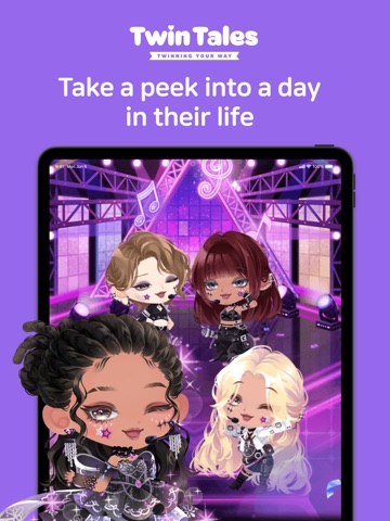 Twin Tales: Style your Avatars iPad screenshot 1